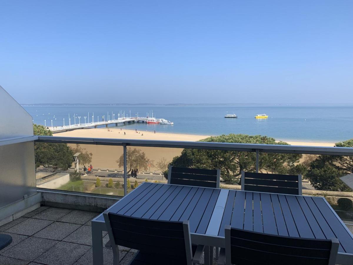 **Appartement T2 Vue Mer En Centre Ville Avec Balcon, Parking Et Wifi A Arcachon** - Fr-1-374-51 Екстер'єр фото